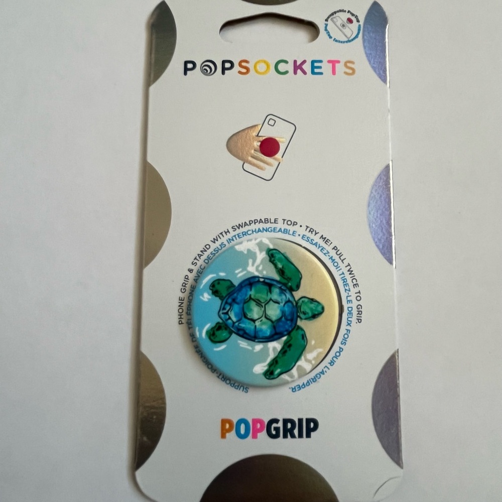 PopSockets Turtle PopGrip Tortuga
